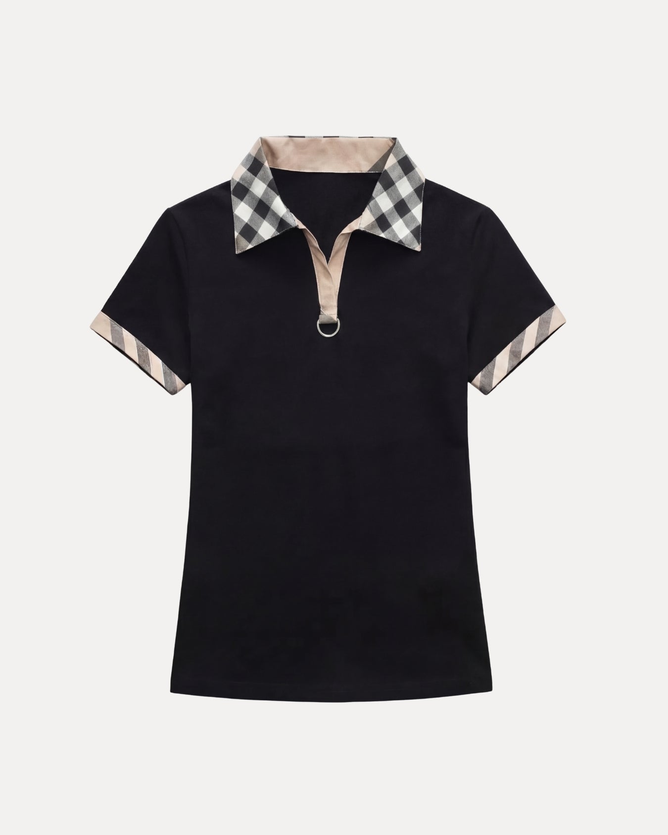 Checked Polo