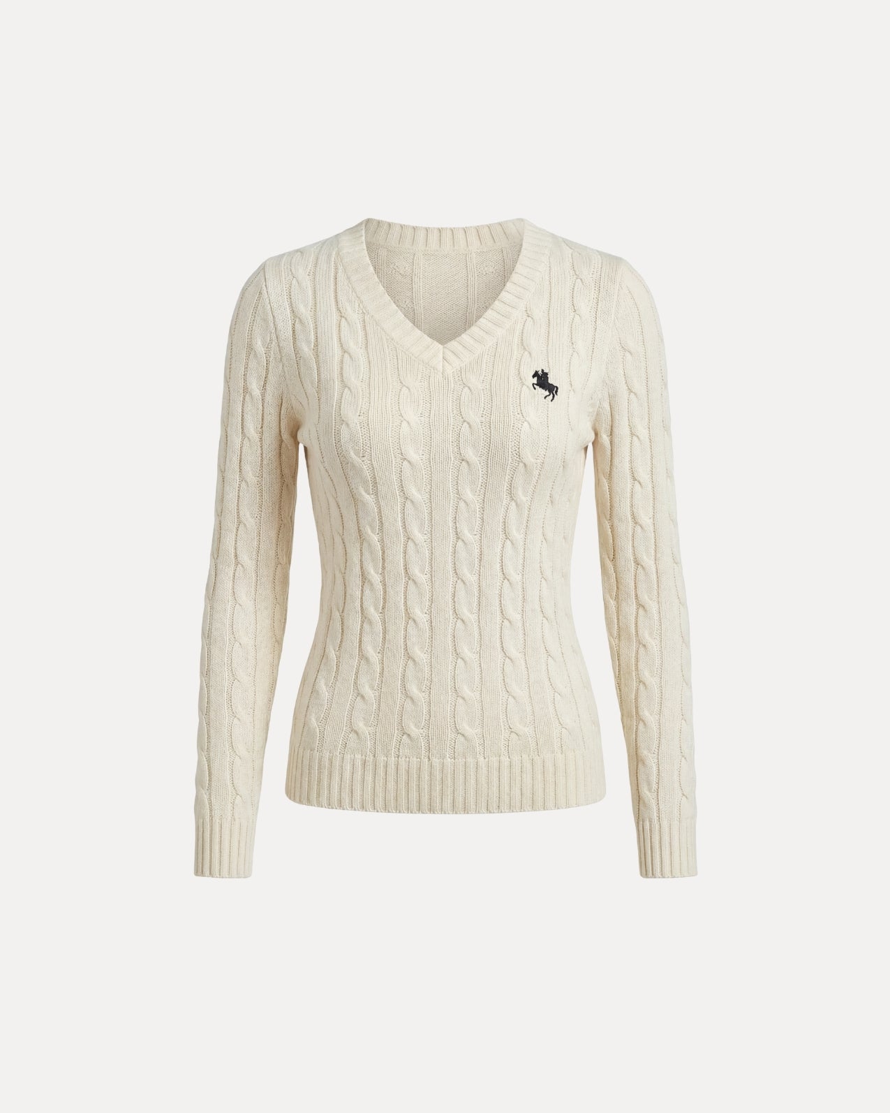 Knit V-Neck Sweater