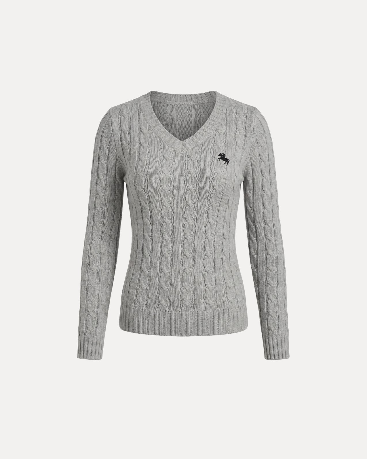 Knit V-Neck Sweater