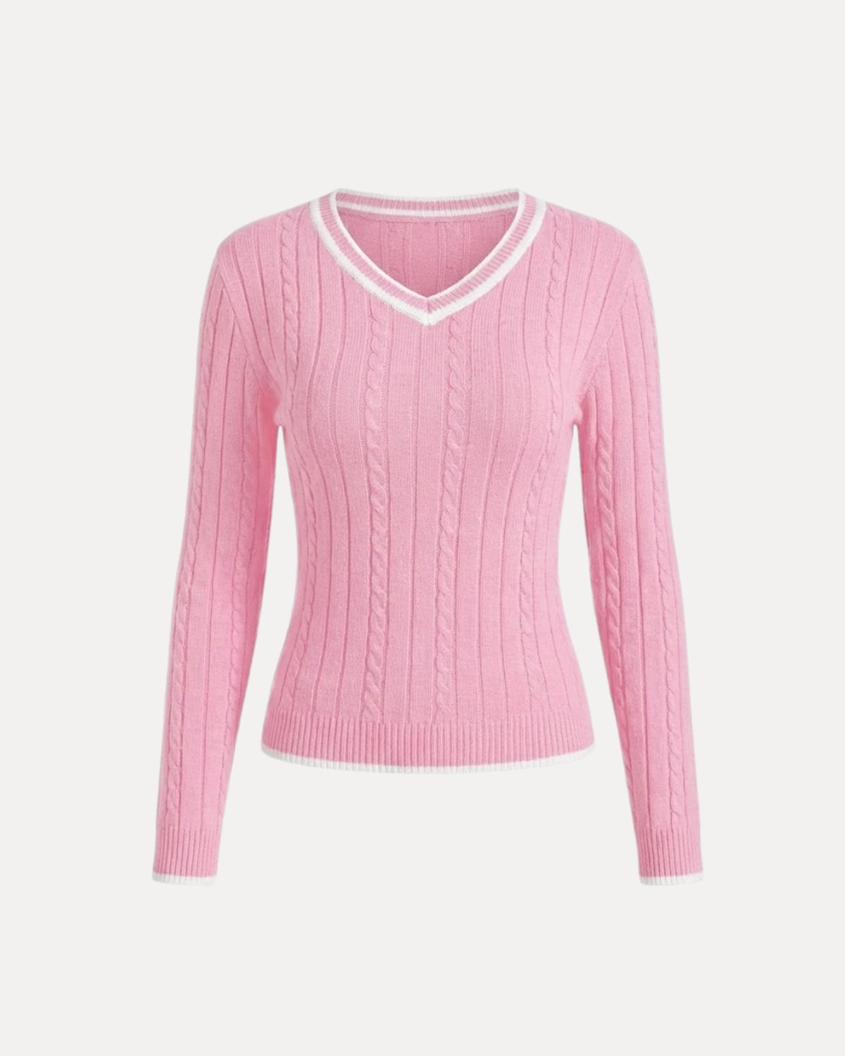 V Knit Sweater